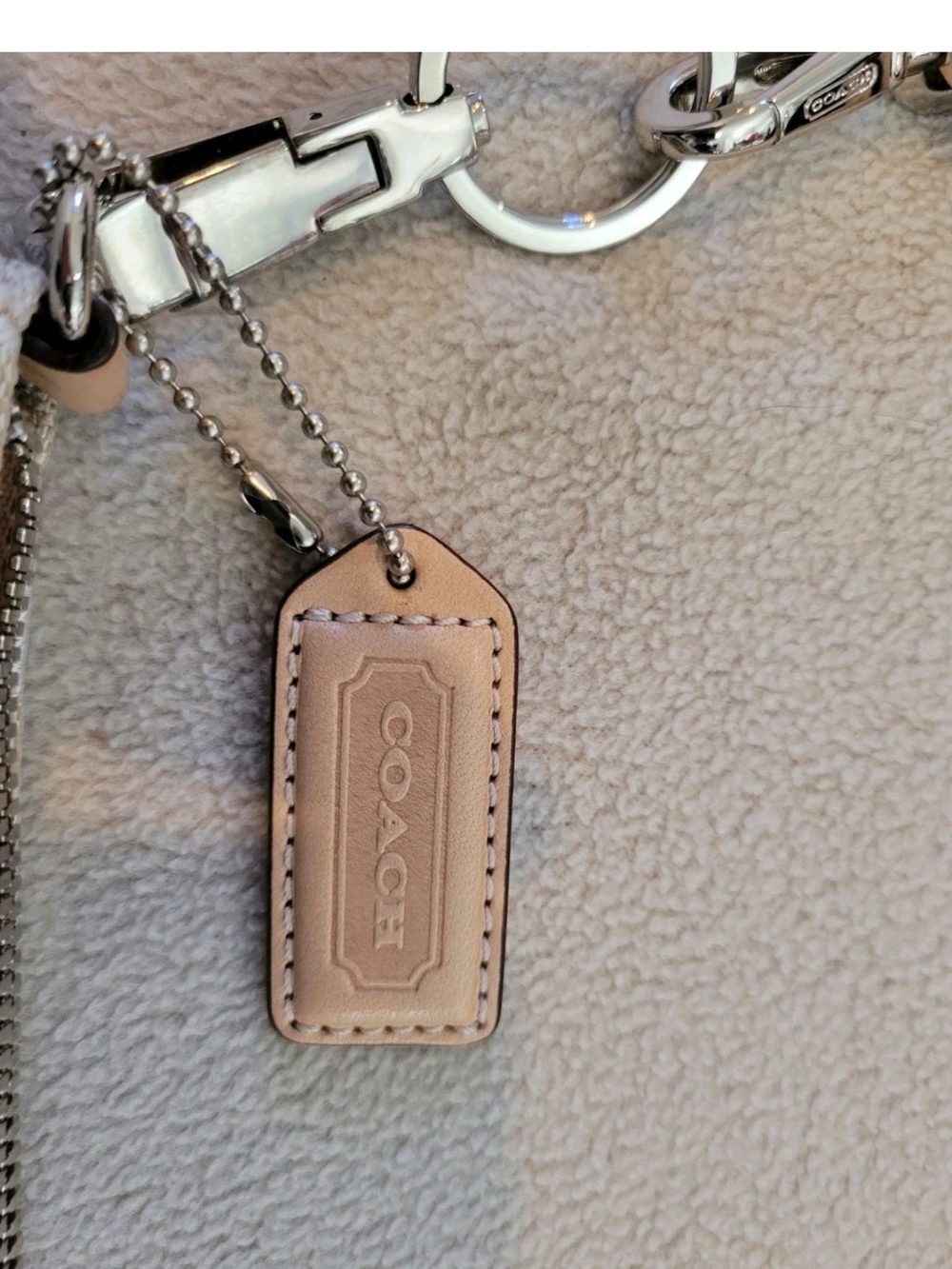 VINTAGE Y2k Coach Signature Logo DEMI Shoulder Bag 6094 - Picture 5 of 5